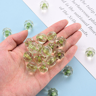 Прозрачные акриловые бусины&nbsp;TACR-S154-19A-83-1