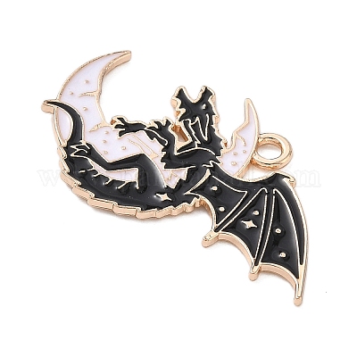 Подвески из эмали и сплава&nbsp;ENAM-P258-05A-G-1