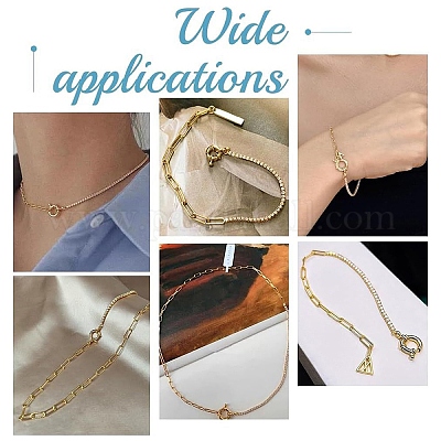 6 шт. 3 стиля ионного покрытия (IP) 304 нержавеющая сталь пружинные кольца застежки&nbsp;STAS-YW0003-53-1