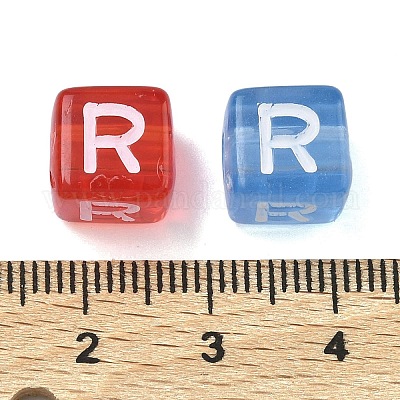 Прозрачные акриловые бусины&nbsp;MACR-K365-07R-1