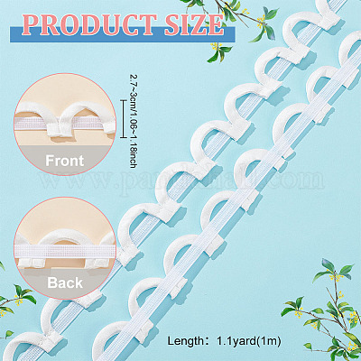 Атласная лента&nbsp;SRIB-WH0007-10A-1