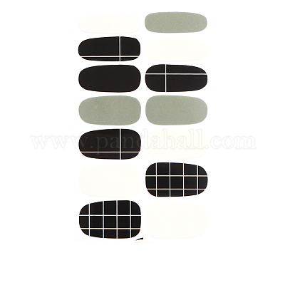 Наклейки с полным покрытием для ногтей&nbsp;LS-MRMJ-T040-055-1