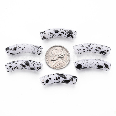 Непрозрачные акриловые бусины MACR-S372-002F-B04-1