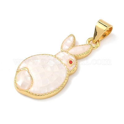 Латунь эмаль подвески&nbsp;KK-H534-06G-01-1