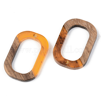 Подвески из смолы и ореха RESI-S389-031A-A01-1