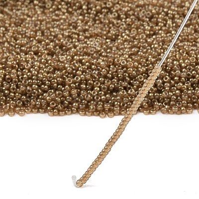 Миюки круглые бусины рокайль&nbsp;SEED-X0056-RR2372-1