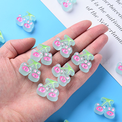 Прозрачные акриловые бусины MACR-S374-04B-05-1