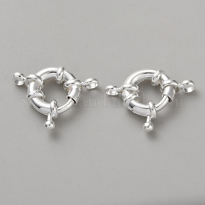 Латунная застежка пружинного кольца KK-WH20010-003C-S-1