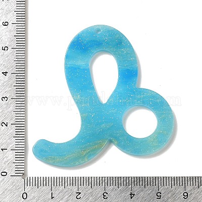 Акриловые подвески-брелки&nbsp;SACR-S608-04G-01-1