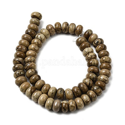 Естественного изображения яшмы бисер нитей&nbsp;G-A280-A03-03-1