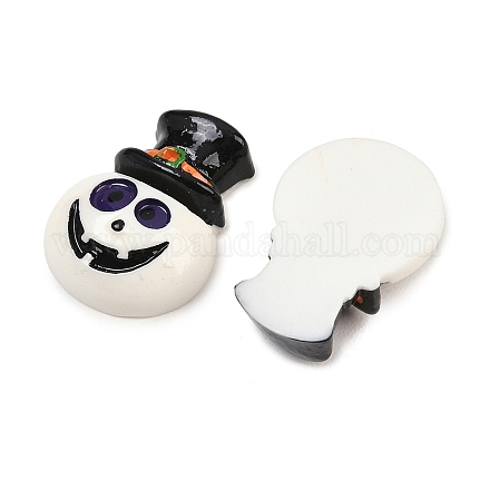 Кабошоны из смолы в стиле Хэллоуин RESI-XCP0002-70B-1