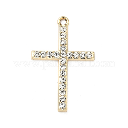 Подвески из сплава и страза&nbsp;ALRI-D303-20G-02-1