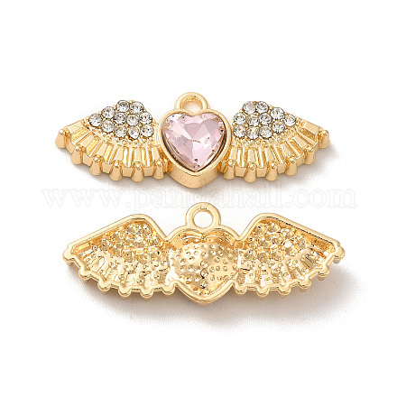 Подвески из сплава со стразами PALLOY-O106-03G-01-1