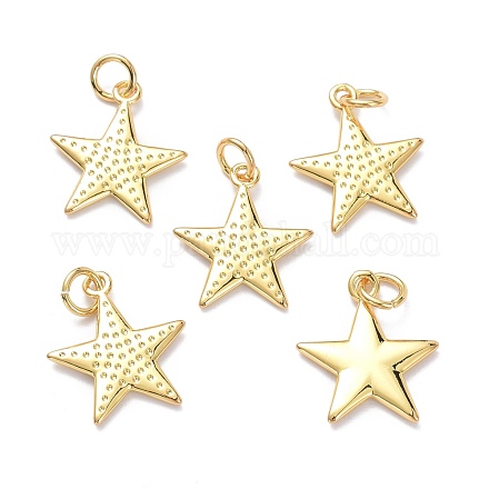 Латунные подвески&nbsp;KK-L206-016G-1