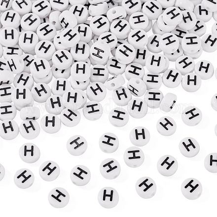 500шт акриловые бусины&nbsp;SACR-TA0001-55H-1