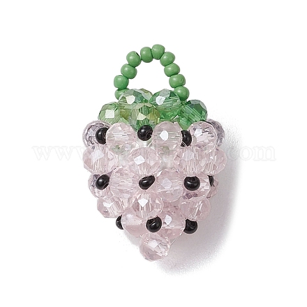 Стеклянные подвески из бисера&nbsp;PALLOY-GD00003-02-1