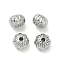 304 Stainless Steel Beads, Flower, Stainless Steel Color, 6x4.8mm, Hole: 1mm