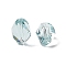 Glass K9 Glass, Imitation Austrian Crystal Beads, Faceted, Nugget, Light Sky Blue, 13x10x10mm, Hole: 1mm