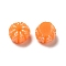 Opaque Resin Imitation Food Decoden Cabochons, Orange Shape, Orange, 12.5x10mm