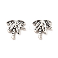 Сплавочные овальные бусины тибетского стиля &nbsp;FIND-C043-044AS