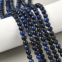 Нити из натурального тигрового глаза класса B&nbsp;G-F591-18-6mm-01