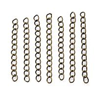 Железные концы с витыми цепями&nbsp;CH-CH017-5cm-AB