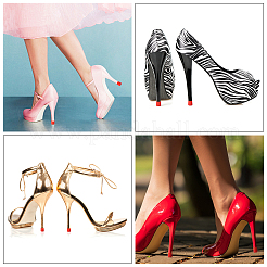 8 пара защитных накладок из ПВХ для высоких каблуков&nbsp;FIND-GF0002-08E