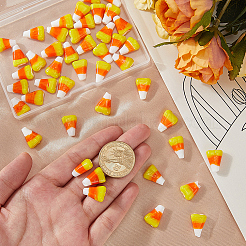 50 шт. бусины ручной работы в стиле лэмпворк на Хэллоуин&nbsp;LAMP-PA0001-43