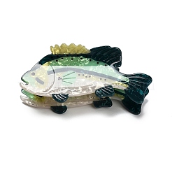 Акриловые заколки-когти с морскими мотивами&nbsp;LS-PHAR-P012-A03