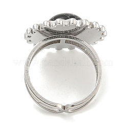 Кольца-манжеты из синтетической бирюзы из нержавеющей стали 304&nbsp;G-Z056-08P-05