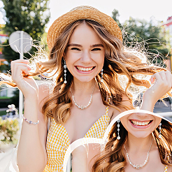 800 шт. 10 стиля ab цветные гальванизированные стеклянные бусины нити&nbsp;GLAA-GA0001-85