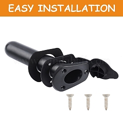 Пластиковые держатели для удочек для рыболовных лодок на палубе каяка&nbsp;FIND-WH0057-01