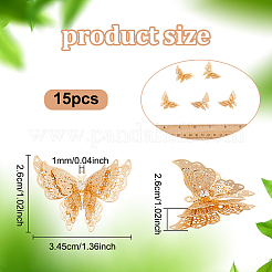 15шт латунные подвески&nbsp;KK-NB0003-99LG