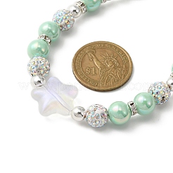 Ремни для сумок из акрилового бисера в форме сердца&nbsp;AJEW-BA00111