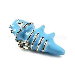 Подвески из эмали и сплава&nbsp;LS-ENAM-H043-01G-03