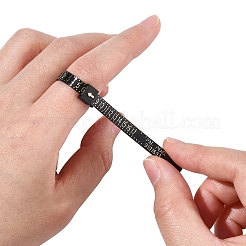 2 шт. 2-х цветный пластиковый измерительный инструмент для измерения размера кольца&nbsp;FAMI-YW0001-01