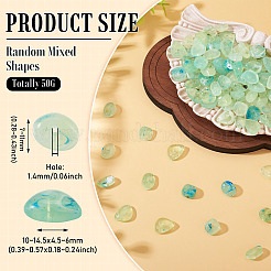 50 г прозрачных акриловых бусин&nbsp;TACR-TA0001-62H