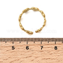 Кольца-манжеты из нержавеющей стали 304 для женщин&nbsp;RJEW-P182-05G