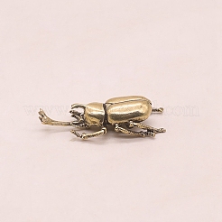 Латунные фигурки для чайных животных allomyrina dichotoma для домашнего офиса&nbsp;PW-WG96CDA-01