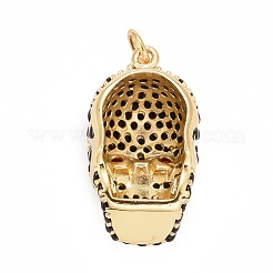 Стойки обшивки латунь микро проложить Циркон подвеску&nbsp;KK-I689-02G