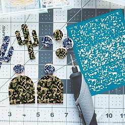 Трафарет для шелкографии&nbsp;DIY-WH0341-274