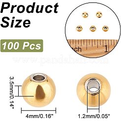 Распорные бусины из нержавеющей стали 304&nbsp;STAS-NB0001-50