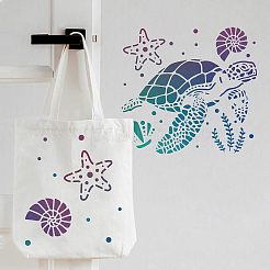 Пластиковые многоразовые шаблоны трафаретов для рисования&nbsp;DIY-WH0172-131