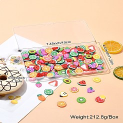 200шт бусины из полимерной глины ручной работы&nbsp;CLAY-CJ0001-87