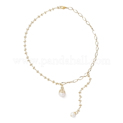 Подвеска в виде осьминога с ракушкой и жемчугом&nbsp;NJEW-JN05310