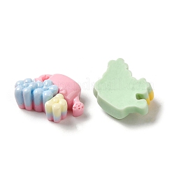 Непрозрачные кабошоны из смолы RESI-B017-01A