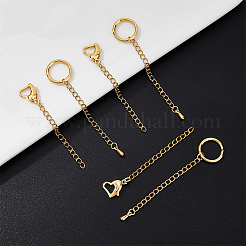 12 прядь 2 стиля 304 нержавеющая сталь удлинитель цепи пандуса&nbsp;FIND-DC0003-31