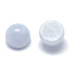 Натуральный голубой агат шнурка кабошоны&nbsp;G-O185-01C-02