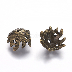 Крышки для бусин тибетского стиля&nbsp;LS-TIBE-A23247-AB-FF