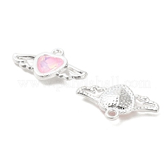 Подвески из сплава со стразами&nbsp;PALLOY-D028-04C-S-RS